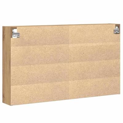 Vitrinekast Artisan Eiken 100 x 15 x 58 cm Bewerkt hout