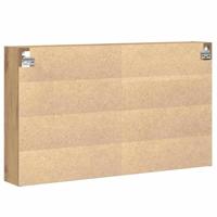 Vitrinekast Artisan Eiken 100 x 15 x 58 cm Bewerkt hout - thumbnail