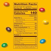 M&M&apos;S Pinda chocolade snoepjes partyzak 800g bij Jumbo - thumbnail