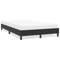 Bedframe zonder matras 120x210 cm fluweel zwart - thumbnail