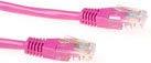 ACT Roze 20 meter U/UTP CAT6 patchkabel met RJ45 connectoren