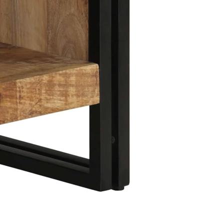 Salontafel 70x50x38 cm massief ruw mangohout