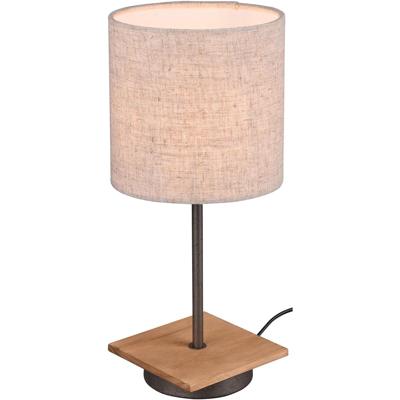 LED Tafellamp Antiek Nikkel - E27 Fitting - Aluminium Design