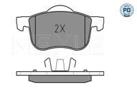 Remblokkenset, schijfrem 0252307318PD - thumbnail