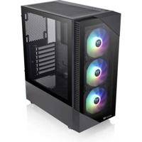 Mid Tower PC-behuizing zonder voeding - THERMALTAKE View 200 TG ARGB (zwart) - ATX/Micro ATX - 3x120mm A-RGB - USB 3.0/2.0 - Gehard glas - thumbnail