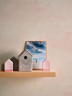 Noordwand behang couleurs & matières scratchy clouds roze