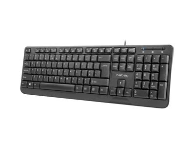 Toetsenbord Natec NKL-1720 Zwart Spaans
