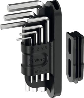 Wera tool-check modular stiftsleutel hex-plus 1, 7-delig