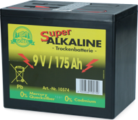 Durobat 9V Batterij 175Ah (160x190x130 mm) - thumbnail
