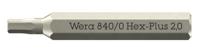 Wera 840 Micro Inbus-bit 2.0 mm 1 stuk(s) - thumbnail