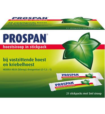 Prospan Hoestsiroop Sticks - bij vastzittende hoest en kriebelhoest Prospan Hoestsiroop Sticks - bij vastzittende hoest en kriebelhoest