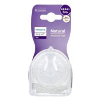 Avent Natural flesspeen 3M+ 2 Stuks - thumbnail