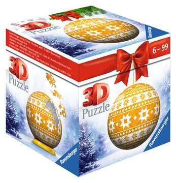 Ravensburger kerstbal groen puzzel 3D 56 stukjes Ravensburger kerstbal groen puzzel 3D 56 stukjes