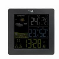 TFA Dostmann Funk-Wetterstation mit Farbdisplay SUN 2 35.1174.01 Draadloos weerstation Verwachting voor 12 tot 24 uur Aantal sensoren max.: 3 stuk(s) - thumbnail