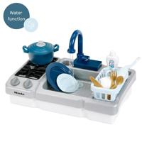 Functionele gootsteen met water en kookplaten meerkleurig - thumbnail