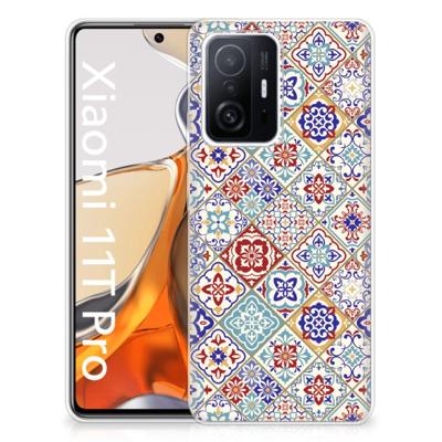 Xiaomi 11T | 11T Pro | TPU | Siliconen hoesje | Tiles Color Xiaomi 11T | 11T Pro | TPU | Siliconen hoesje | Tiles Color