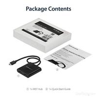 StarTech.com USB-C naar 2x HDMI multi-screen splitter - 2-poorts MST-hub (MSTCDP122HD) - thumbnail
