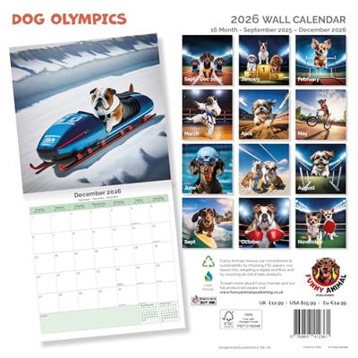 Honden Olympics Kalender 2026