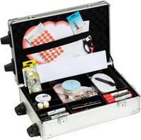 Legamaster Professional Travel Presentatiekoffer Aluminium Aantal onderdelen: 3200 540 mm x 350 mm x 160 mm Zilver - thumbnail