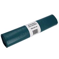 Afvalzak cleaninq 70x110cm recycled t50 120l blauw - thumbnail