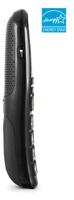 PhoneEasy 105wr - Single DECT Senioren telefoon - Antwoordapparaat - Zwart - thumbnail