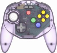 Tribute 64 2.4 GHz Wireless Controller (Atomic Purple) (Retro-bit) - thumbnail
