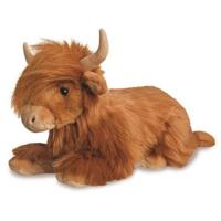 Aurora knuffel Luxe Boutique Schotse hooglander 41 cm pluche - thumbnail