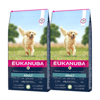 EUKANUBA premium hondenvoer met lamvlees & rijst voor grote rassen - droogvoer voor volwassen honden, 12 kg - thumbnail