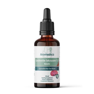 Aromedica Gesteelde lakzwam reishi 1:3 50 Milliliter Aromedica Gesteelde lakzwam reishi 1:3 50 Milliliter