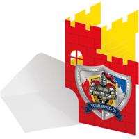 Folat BV Uitnodigingen ridders, 8st. - thumbnail