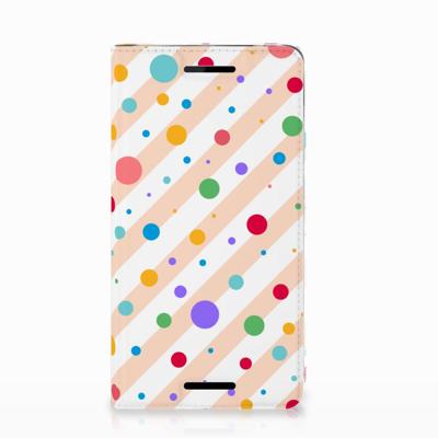 Nokia 2.1 2018 | Hoesje met Magneet | Dots Nokia 2.1 2018 | Hoesje met Magneet | Dots