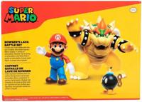 Nintendo Super Mario Bowser vs Mario figurenset - thumbnail