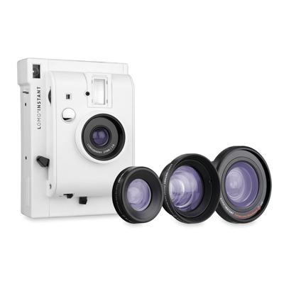 Lomography Lomo Instant Mini White + 3 Lenses