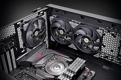 Thermaltake SWAFAN GT12 Computer behuizing Luchtkoeler 12 cm Zwart 3 stuk(s) Thermaltake SWAFAN GT12 Computer behuizing Luchtkoeler 12 cm Zwart 3 stuk(s)