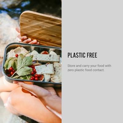 Black+Blum Sandwich Box - 223x150x52mm - Oranje