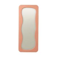 Passpiegel wave teddy - oranje - 168x70 cm - thumbnail