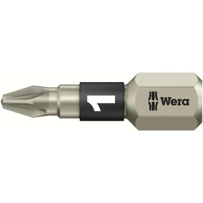 Wera 3855/1 TS PZ 1 X 25 MM 05071020001 Kruis-bit PZ 1 RVS D 6.3 1 stuk(s)