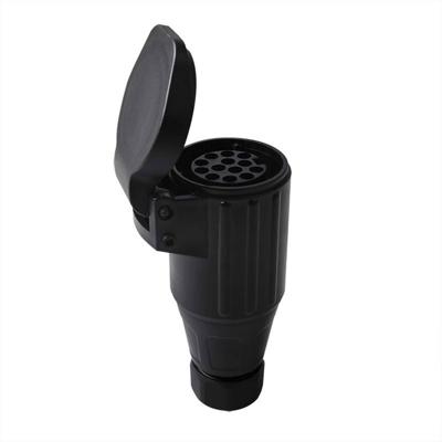 ProPlus zwevende stekkerdoos PVC 13 polig zwart