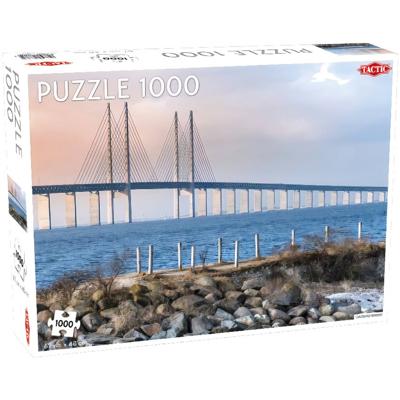 Tactic - Puzzle 1000 pc - Öresund Bridge