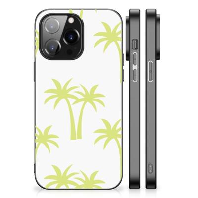 iPhone 14 Pro Max Bloemen Hoesje Palmtrees