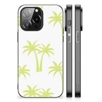 iPhone 14 Pro Max Bloemen Hoesje Palmtrees - thumbnail