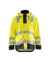 Blåkläder Regenjas High-Vis LEVEL 2 43022003 | High-Vis Geel/Zwart | Maat 3XL - 7330509570494 - thumbnail