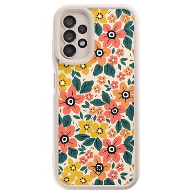 Samsung Galaxy A13 4G beige case - Blossom
