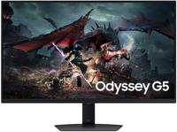 SAMSUNG 27-inch Odyssey G50D-serie QHD Fast IPS G-Sync-compatibele gamingmonitor, 1 ms, VESA DisplayHDR 400, 180Hz, AMD FreeSync, verstelbare standaard, Eye Saver-modus, LS27DG500ENXZA, 2024 - thumbnail