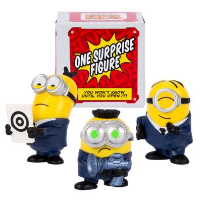 Pic Desable me 4 - party bus speelfiguren 4-pack