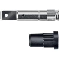 Schützinger DI EPB 6792 Ni / FST 4.8x0.8 / SW Naaf met ingeperste bus Zwart 1 stuk(s) - thumbnail