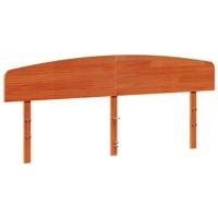 Hoofdbord 200 cm massief grenenhout wasbruin - thumbnail