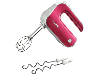 Bosch MFQ 40304 Handmixer Rood, Wit 500 W - thumbnail