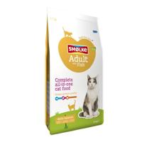 Smølke Adult met vis kattenvoer 2 x 10 kg - thumbnail