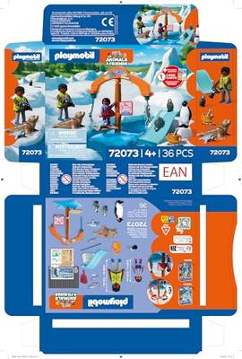 PLAYMOBIL Animals & Friends dierentuin: ijsexpeditie 72073